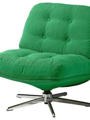 Swivel Easy Chair Green