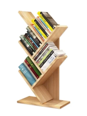 Wooden Book Shelves Desk Table Rack