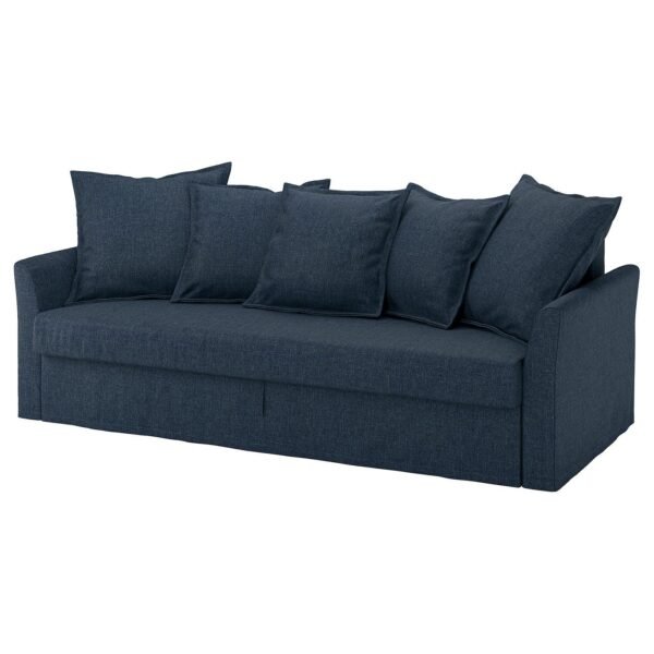 3 Seat Sofa Bed Dark Blue