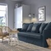 3 Seat Sofa Bed Dark Blue
