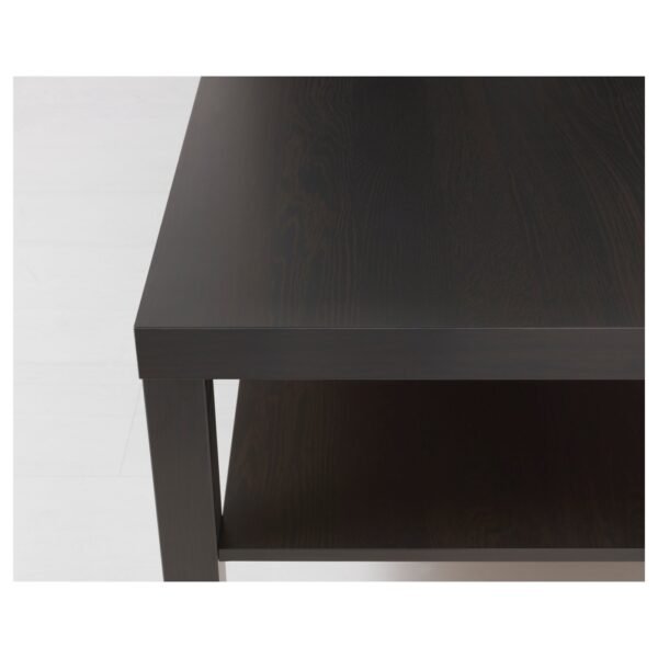 Coffee Table Black Brown 118×78 cm