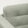 4 Seat Sofa with Chaise Longue Light Green