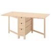 Gateleg Table Birch 268×152×80 cm