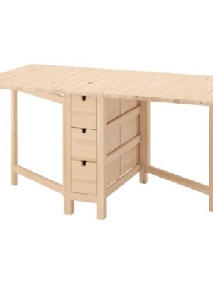 Gateleg Table Birch 268×152×80 cm