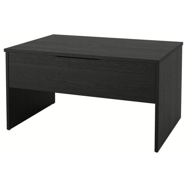 Adjustable Coffee Table Black 90 cm