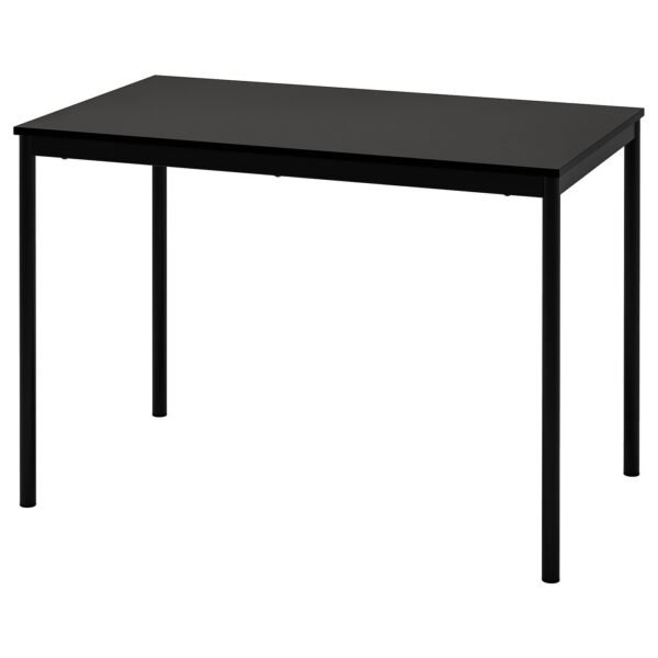 Table Black 110×67 cm
