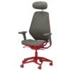 Gaming Chair Grey Red