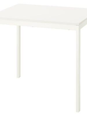 Extendable Table White 84–120×74 cm