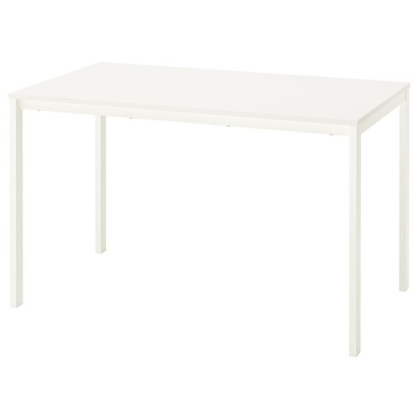 Table White 125×74 cm