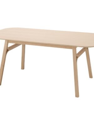 Dining Table Light Bamboo 180×90 cm